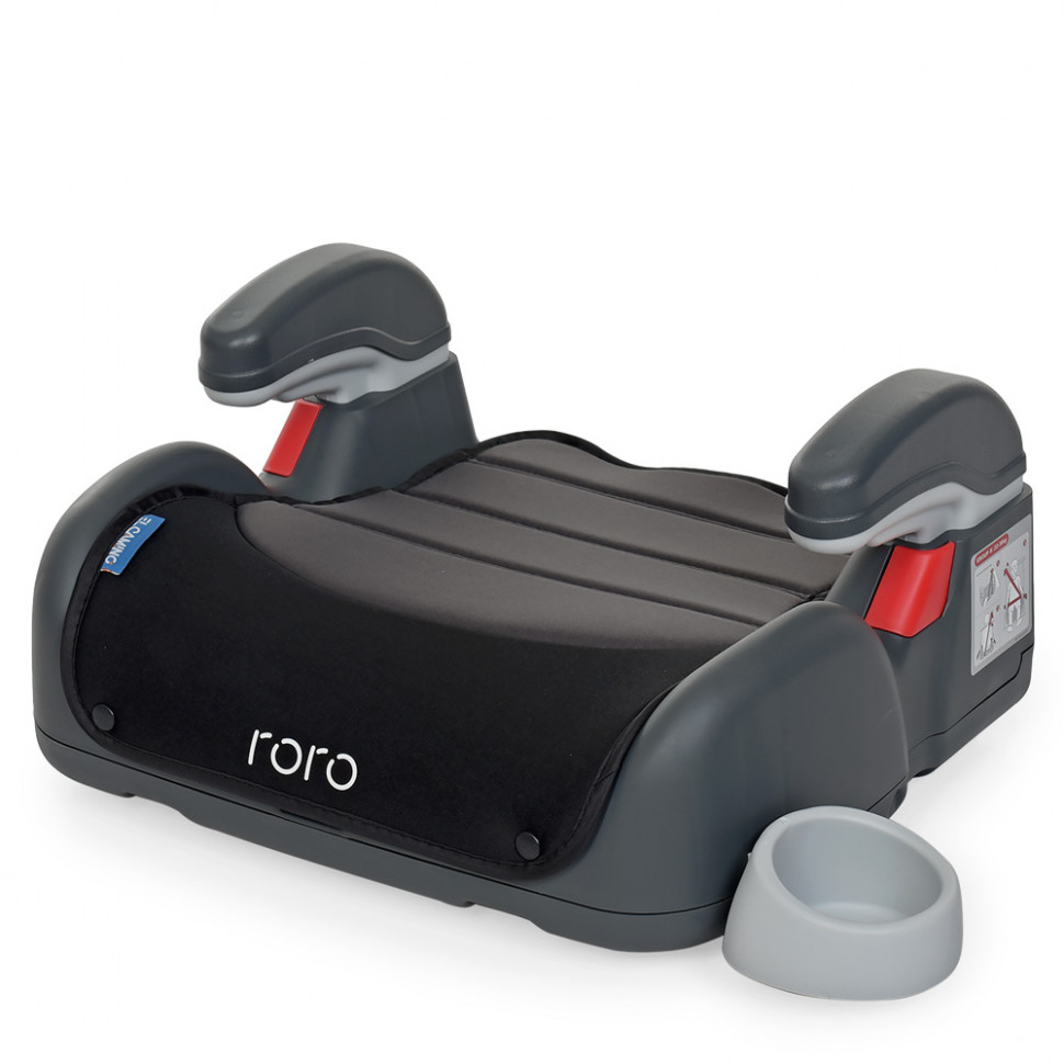 

Дитяче автокрісло бустер RORO ME 1044 сіро-чорний