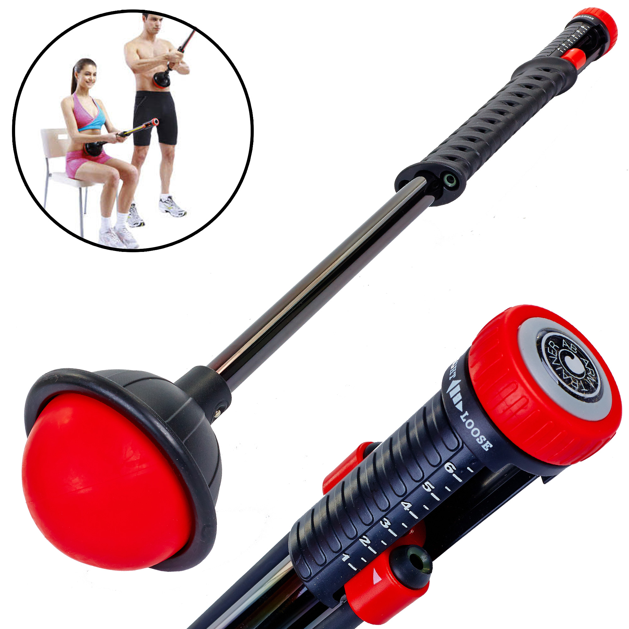 

Эспандер силовой для пресса и рук Abdomen Trainer PS FI-5060