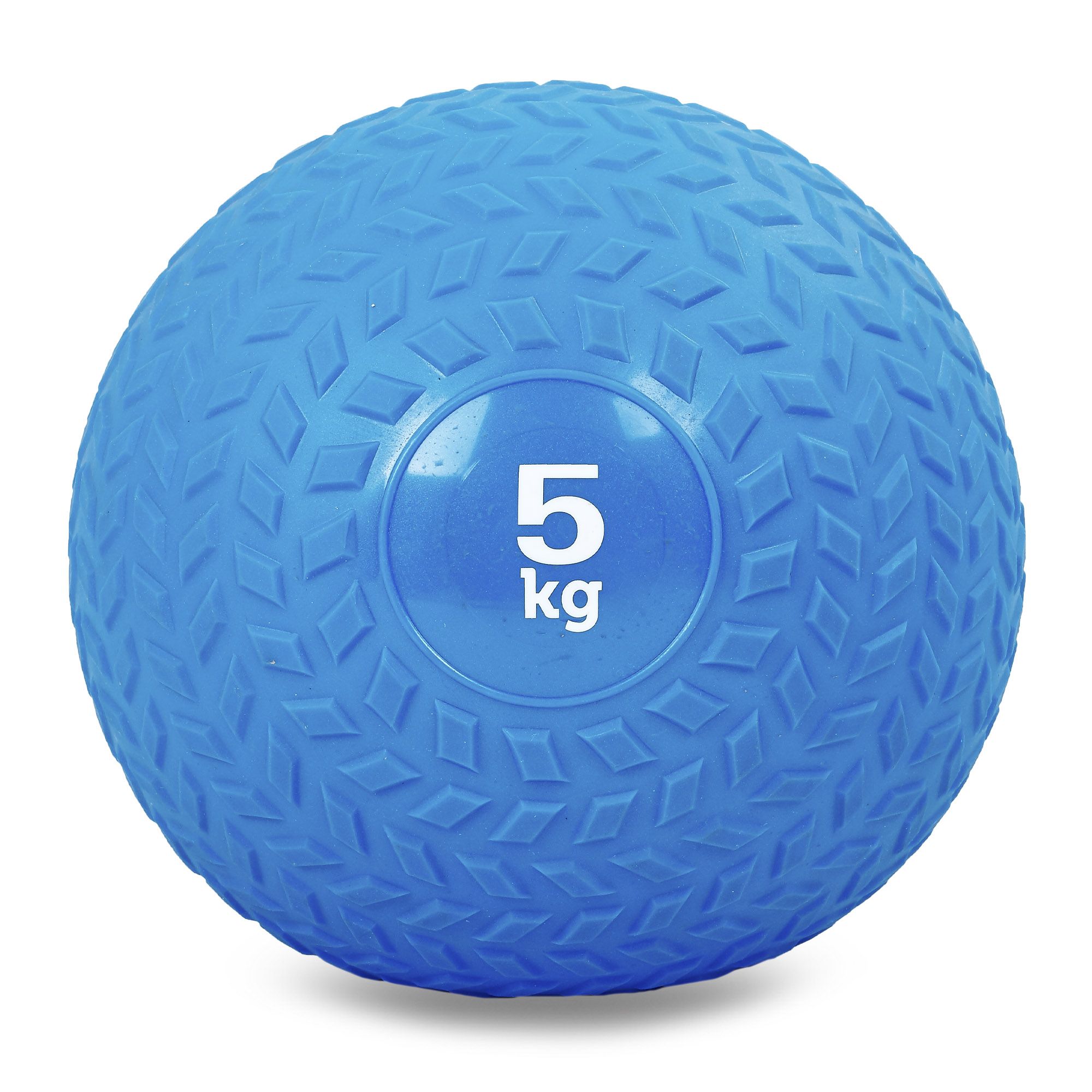 

Мяч медицинский (слэмбол) рифленый SLAM BALL 5кг d-23см FI-5729-5