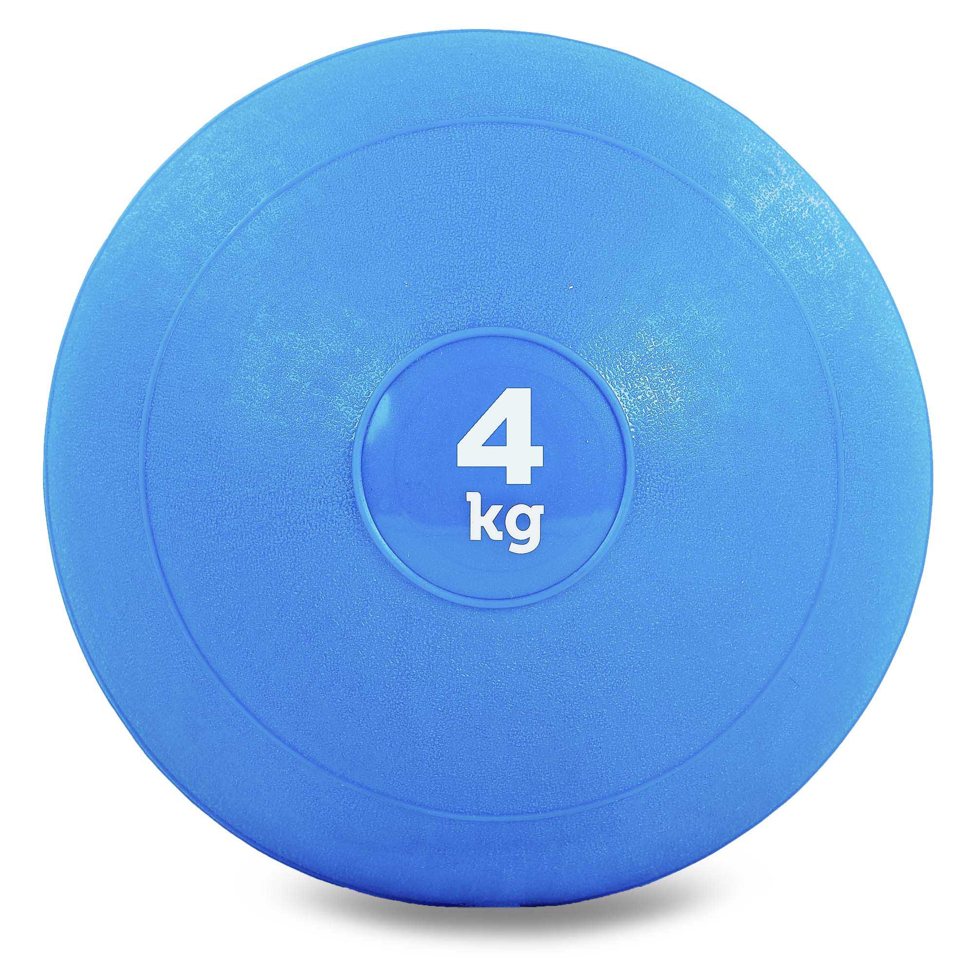 

Мяч медицинский (слэмбол) SLAM BALL 4кг d-23см FI-5165-4