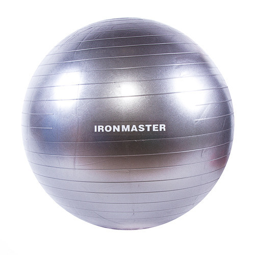 

Мяч фитнес D65см IronMaster серый IR97403