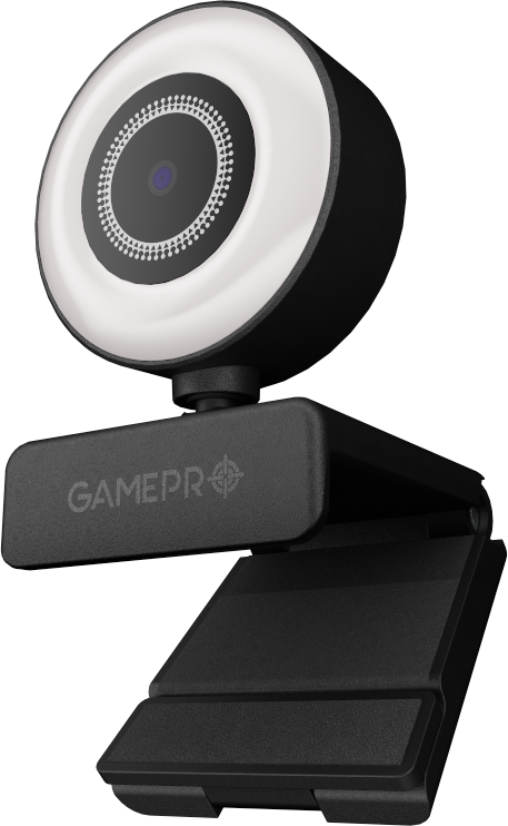Акція на Веб-камера GamePro Vision Black FullHD (GC1352) від Rozetka UA