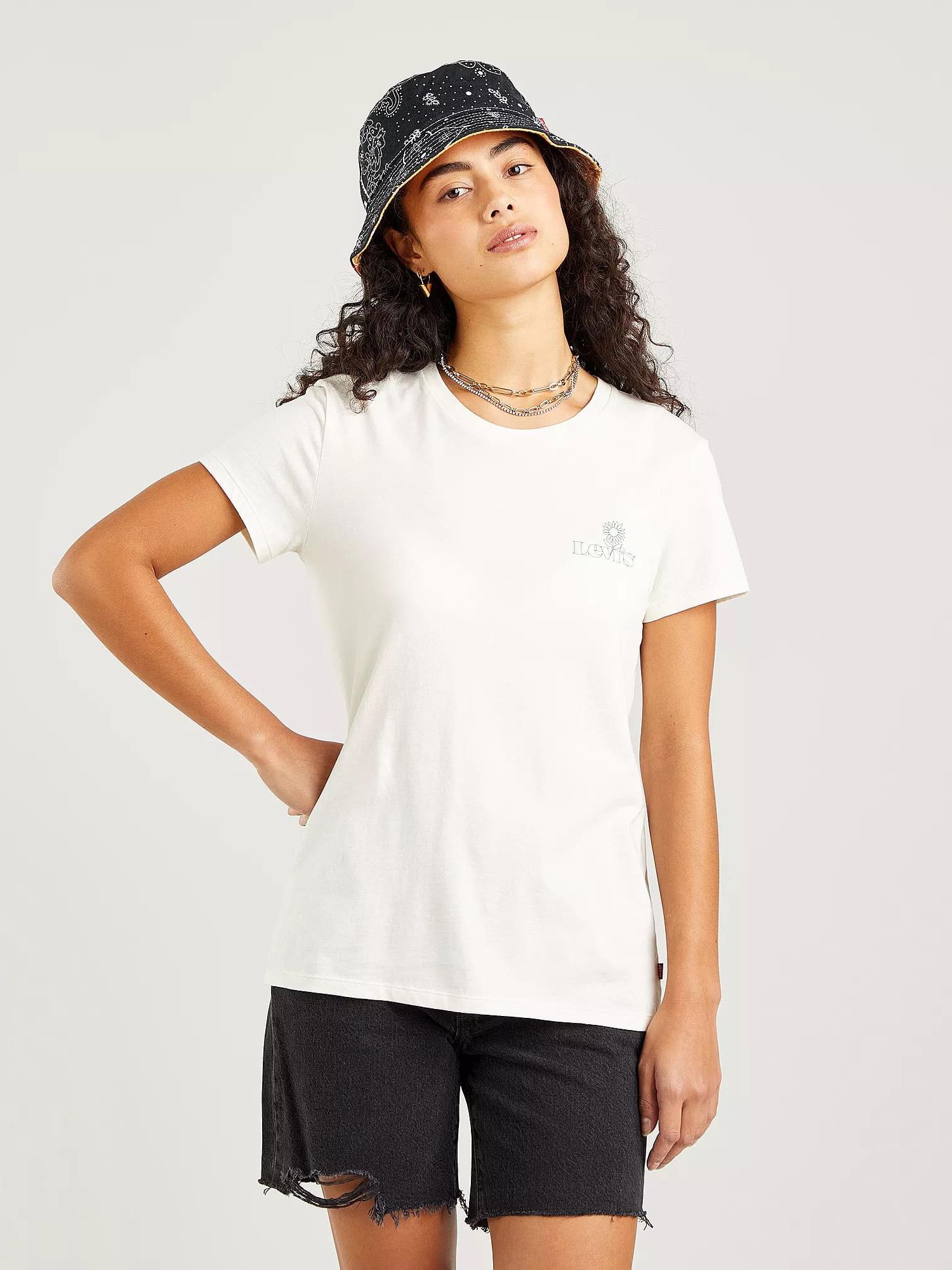 

Футболка Levi's The Perfect Tee Flower New Logo Sugar S 17369-1300, Футболка Levi's The Perfect Tee Flower New Logo Sugar S 17369-1300 L