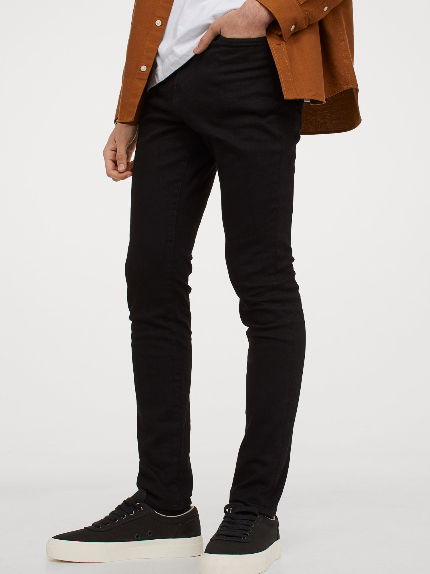 

Джинсы H&M 112-7205040 33/32 Черные