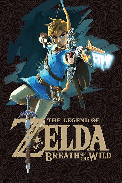 

Постер Pyramid International The Legend of Zelda: Breath Of The Wild - Game Cover Maxi Poster 610 x 915 мм
