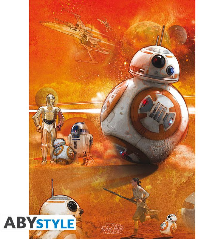 

Постер Abystyle Star Wars - Poster BB8 680 x 980 мм