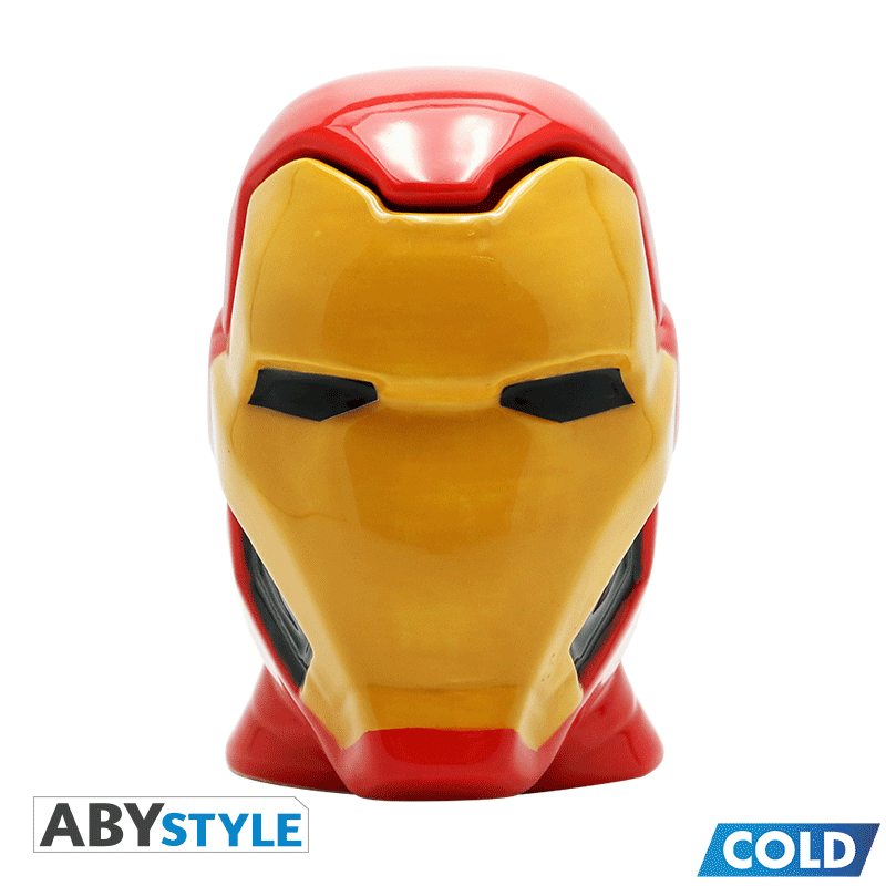 

Чашка-хамелеон Abystyle Marvel - Iron Man 3D Heat Change Mug 450 ml