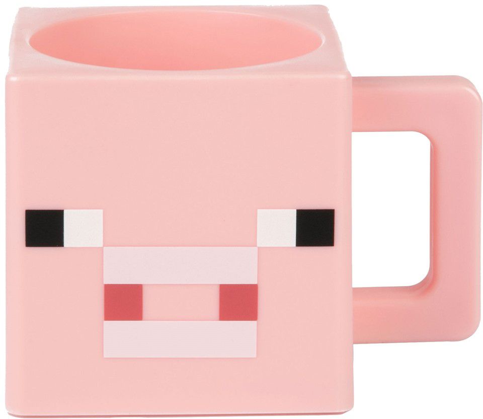 

Чашка JINX Minecraft - Pig Face Plastic Mug 290 ml