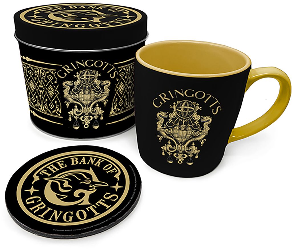 

Набор посуды Pyramid International Harry Potter - Gringotts Mug & Coaster In Tin