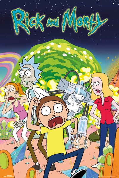 

Постер GB eye Rick and Morty Maxi Poster - Group (FP4316) 610 x 915 мм