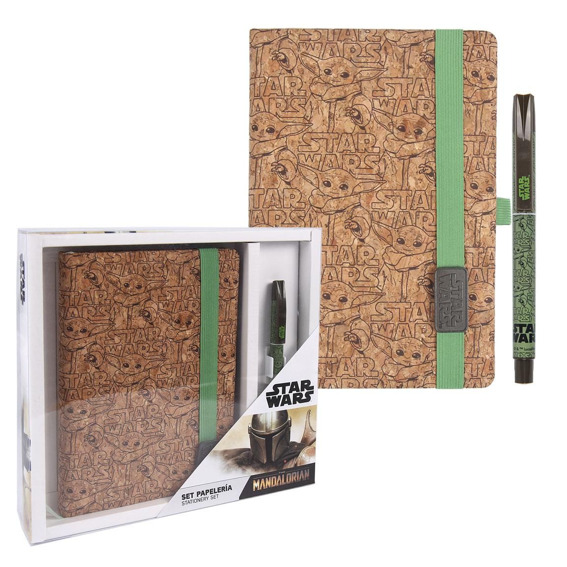 

Блокнот Cerda Mandalorian - The Child Stationery Set