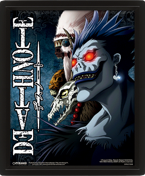 

Постер 3D Pyramid International Death Note - Shinigami 3D Lenticular Poster 235 x 285 x 45 мм