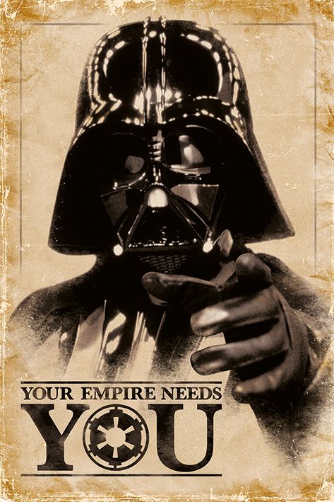 

Постер Pyramid International Star Wars - Your Empire Needs You Maxi Poster 610 x 915 мм