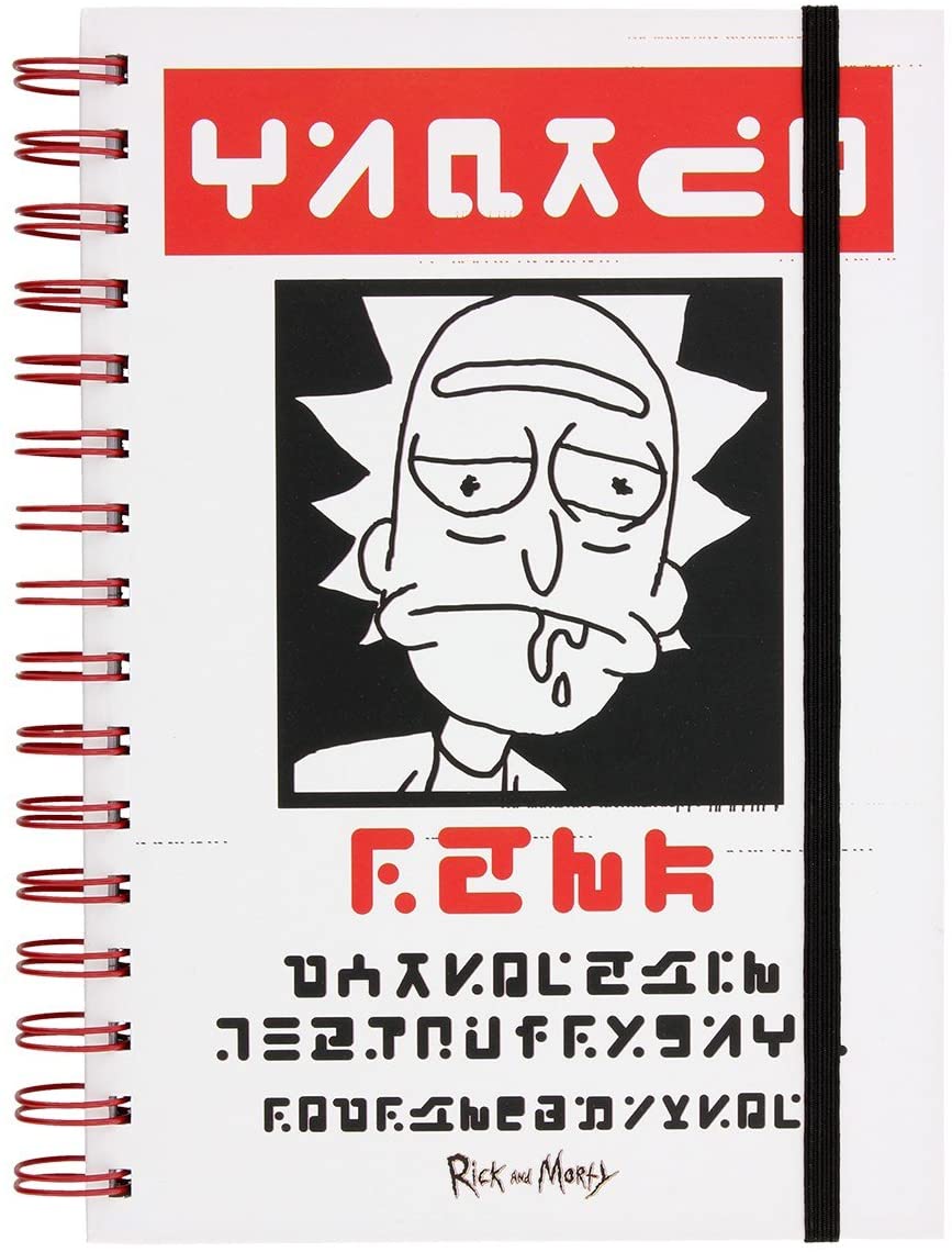

Блокнот Pyramid International Rick and Morty - Wanted Notebook