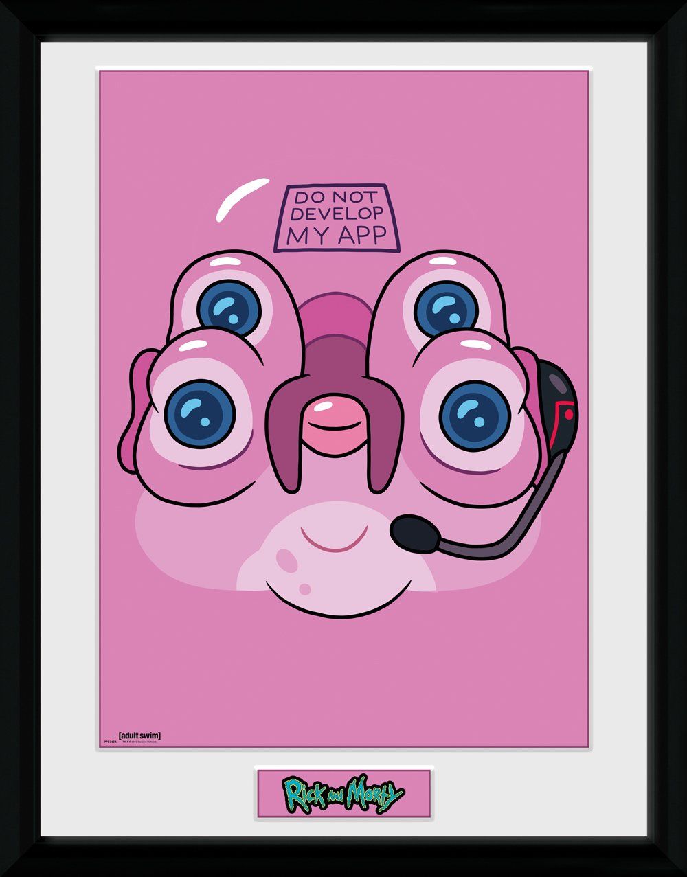 

Постер в рамке GB eye Rick and Morty - Glootie Framed Poster 305 x 410 мм