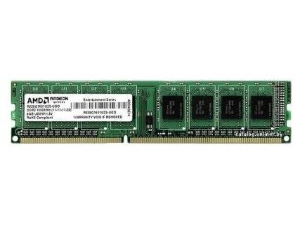 

Память для ПК AMD DDR3 1600 8GB 1.5V