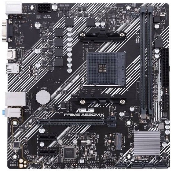 

Материнcкая плата ASUS PRIME_A520M-K sAM4 A520 2xDDR4 HDMI-VGA mATX