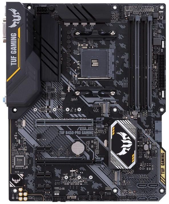 

Материнcкая плата ASUS TUF_B450-PRO_GAMING sAM4 B450 4xDDR4 HDMI-DVI ATX TUF