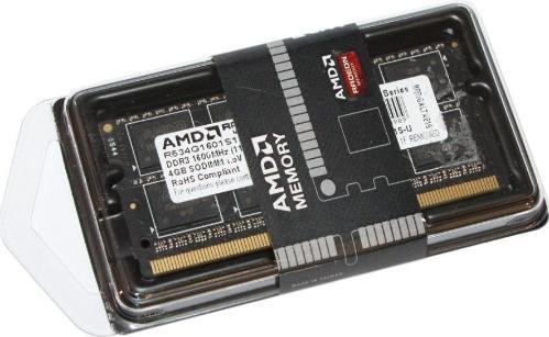 

Память для ноутбука AMD DDR3 1600 4GB 1.5V SO-DIMM