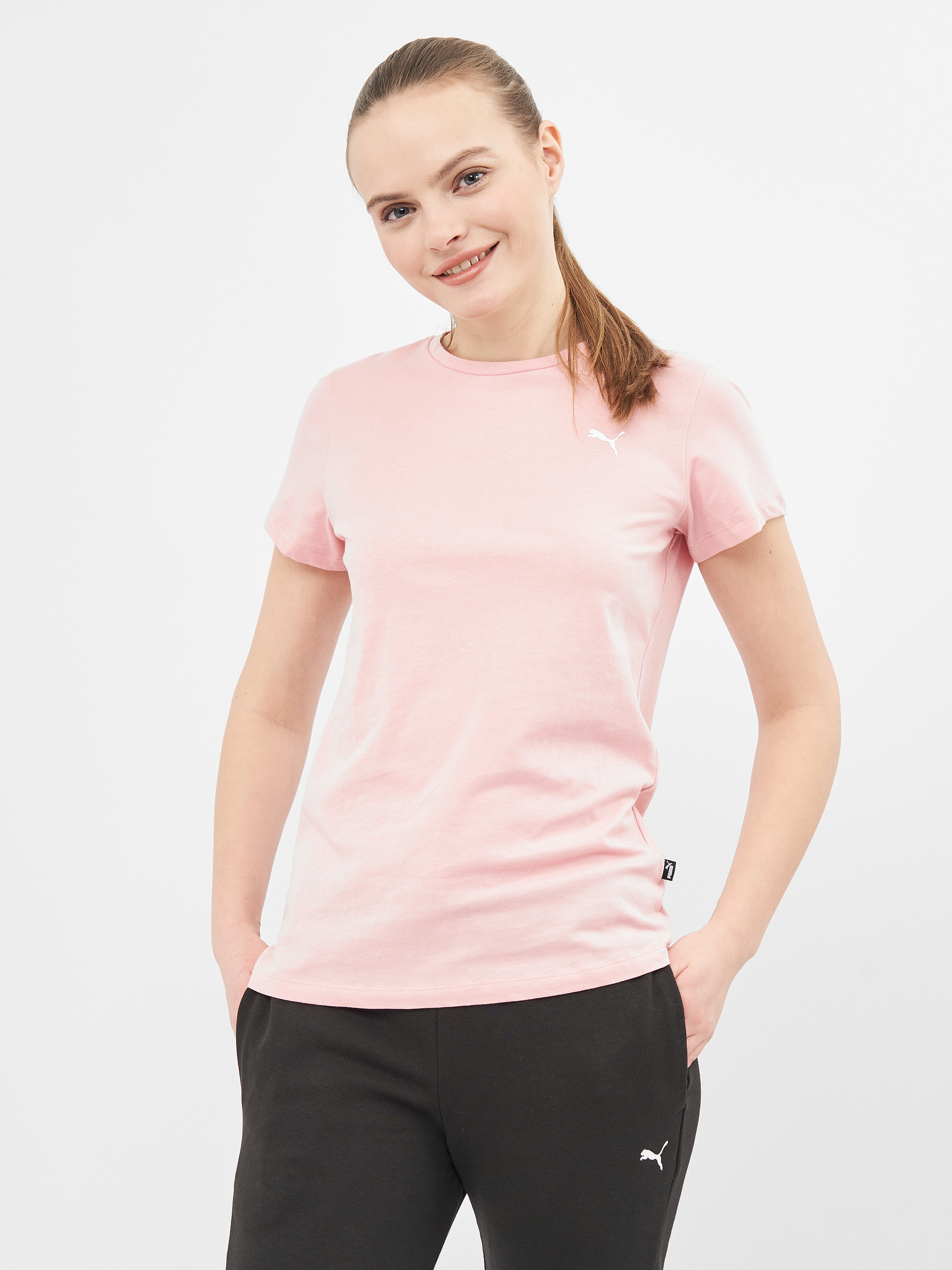 

Футболка Puma Ess Small Logo Tee 58677690 L Bridal Rose-Cat
