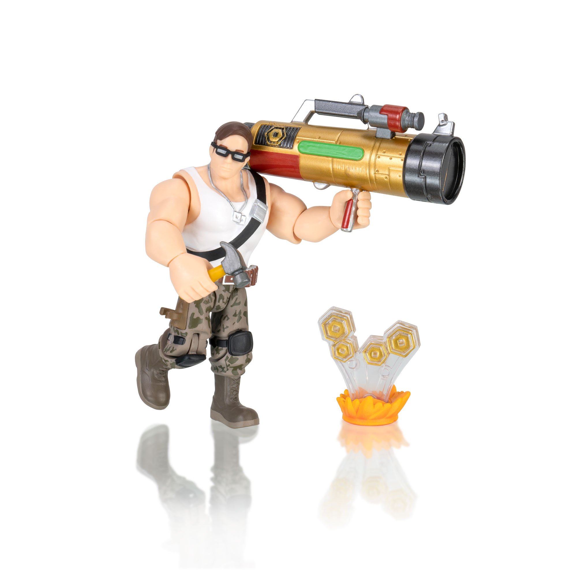 

Игровая коллекционная фигурка Jazwares Roblox Imagination Figure Pack Davy Bazooka W8