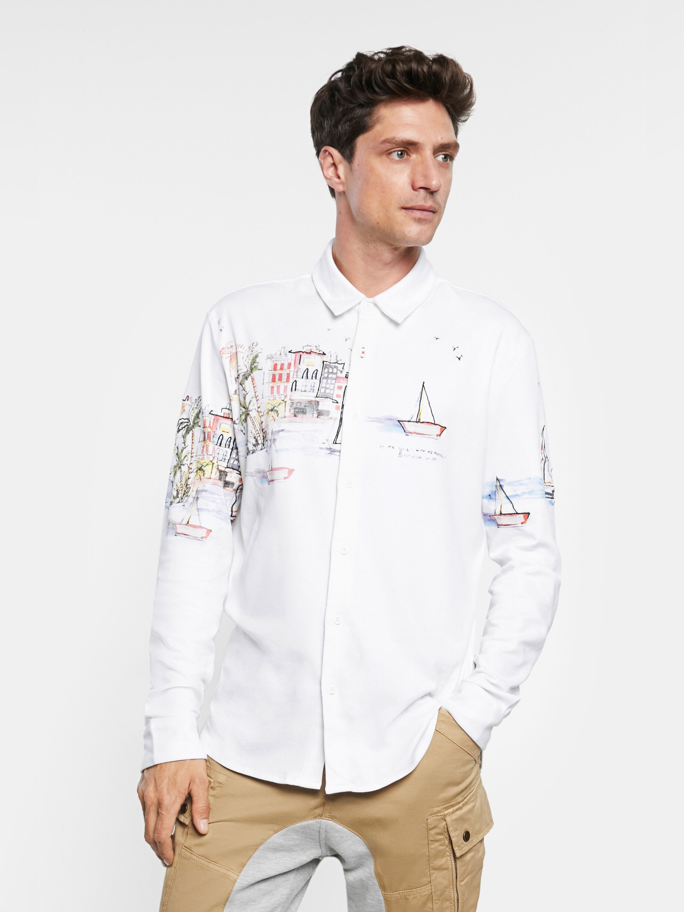 

Рубашка Desigual 21SMCK03-1000 M