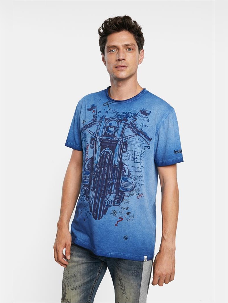

Футболка Desigual 21SMTK02-5043 S