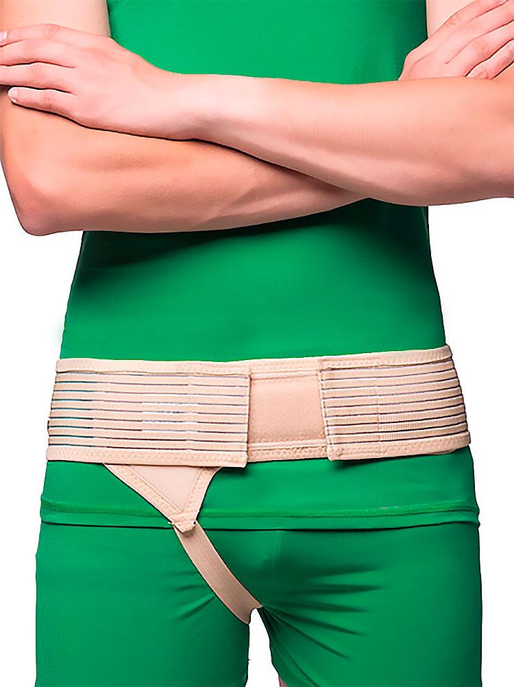 

Бандаж грыжевой левосторонний и правосторонний MedTextile 5001 Бежевый S