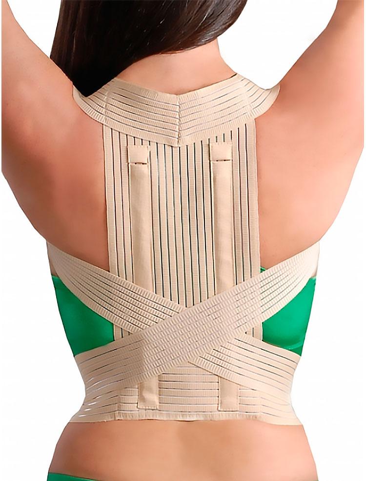 

Корректор осанки с ребрами жесткости MedTextile 2011 Бежевый M