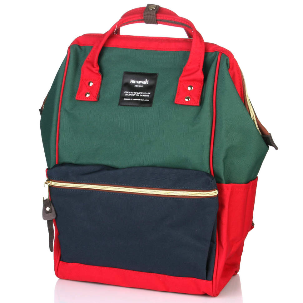 

Рюкзак HIMAWARI 900 D-L GREEN/RED Зеленый