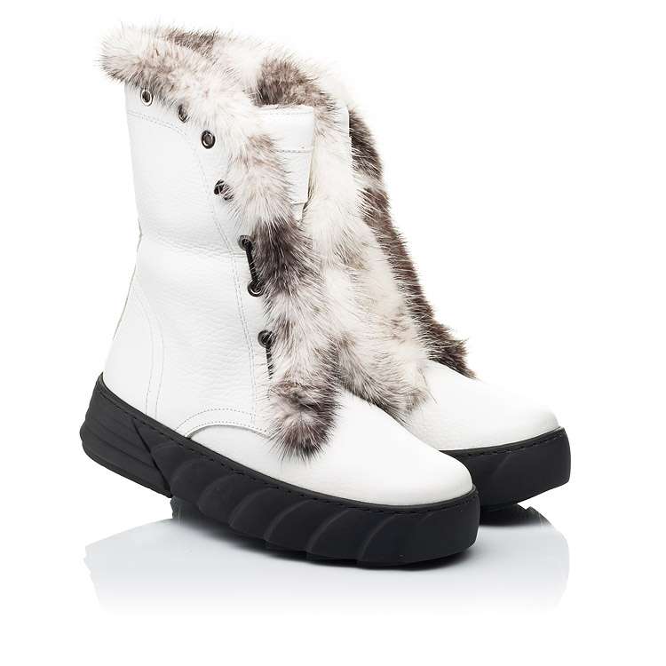 

Зимние сапоги на меху Woopy Fashion 38 белый (7251)