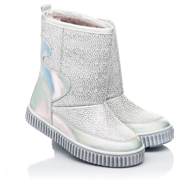 

Зимние сапоги на меху Woopy Fashion 26 серебряный (7217)