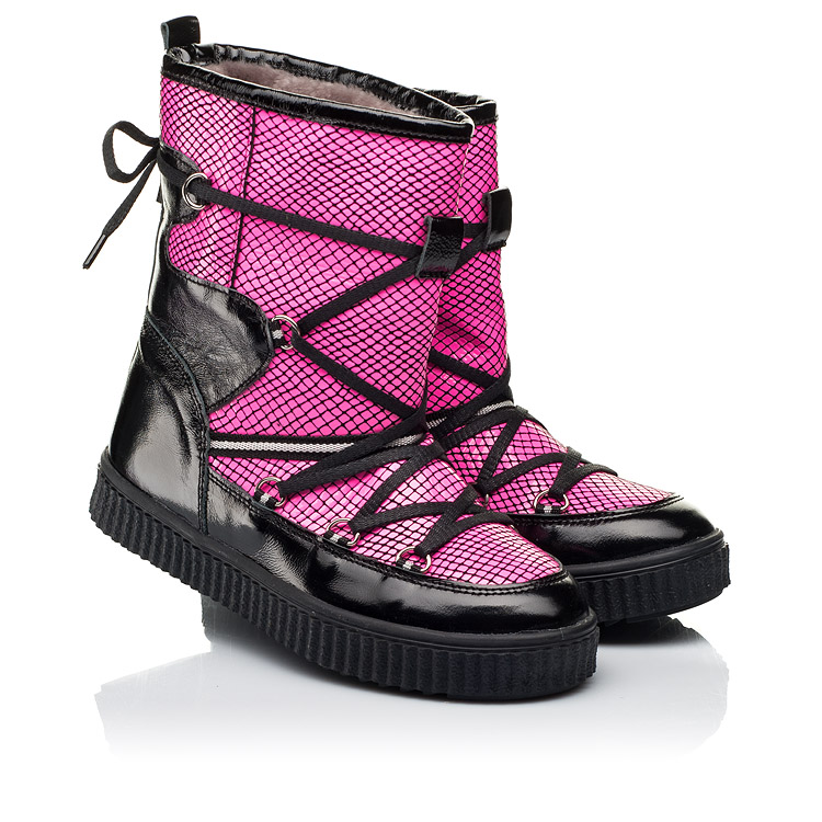 

Зимние сапоги на меху Woopy Fashion 36 розовый (7237)