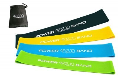 

Резинка для фитнеса и спорта, лента-эспандер эластичная 4FIZJO 4FJ1042 Mini Power Band 4 шт (SKL41-227512)