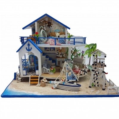 

3D Интерьерный конструктор Midsize Diy Doll House Legend Of The Blue Sea (SKL25-223376)