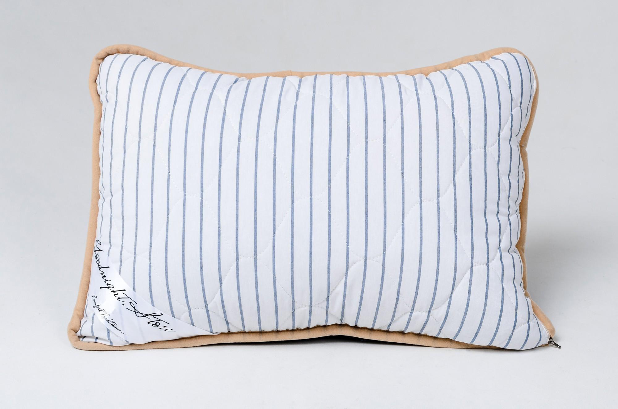 

Подушка Goodnight.Store розмір 50х70 см колір Синій / Білий у смужку Протиалергічна
