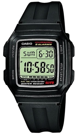 

Часы CASIO F-201WA-1AEF