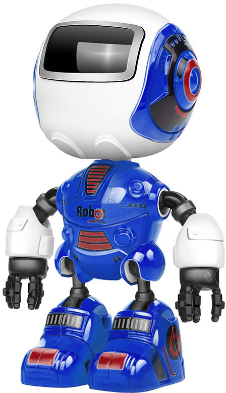 Акция на Интерактивный робот Ming Ying Smart robot Blue (4820177260559) от Rozetka UA