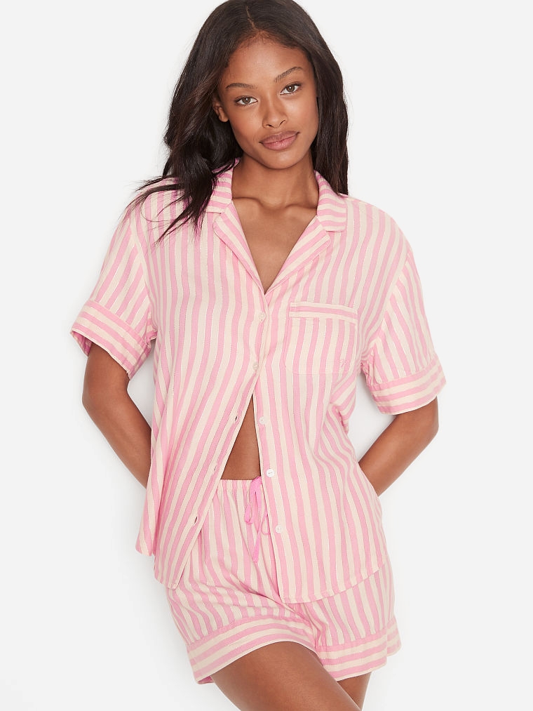 

Пижама Victoria's Secret 269960301 L Белый/Розовый