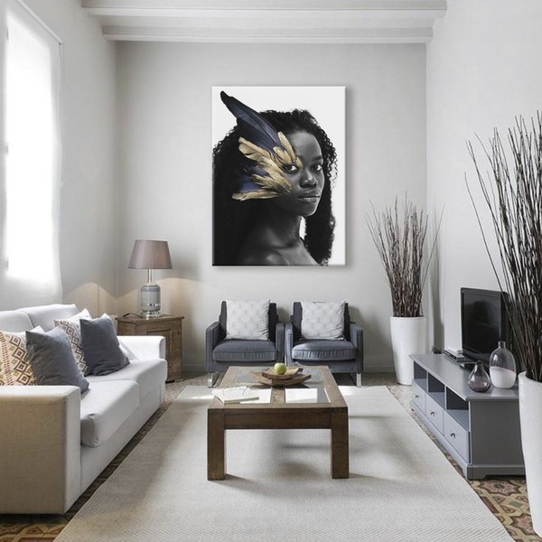 

Картина на холсте Для дома Golden Wing 90x120 см.