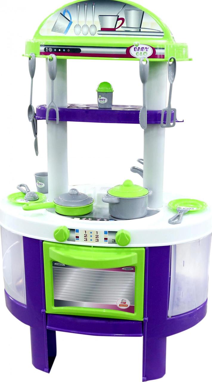 

Кухня Полесье Baby GLO №1, плита, духовка, посудомоечная машина, (44938)