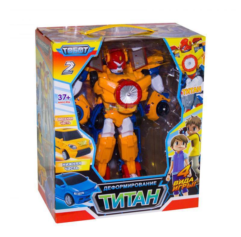 

Трансформер робот Tobot Titan, 2 машинки, (505)