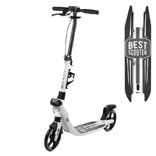

Самокат подростковый взрослый, Best Scooter, DGSW-2328, белый