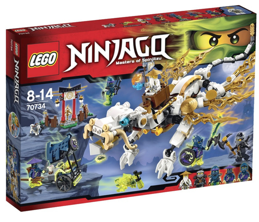 

Lego Ninjago Дракон Мастера Ву 70734