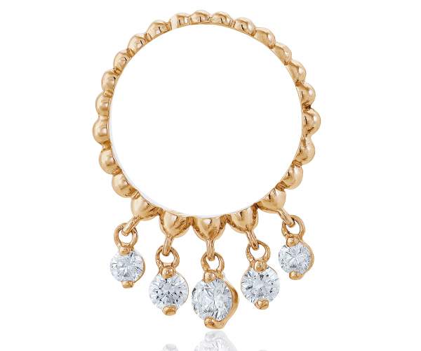 

Кольцо золотое с камнями SWAROVSKI Zirconia "Лея", КД4158SW, 17.5 размер