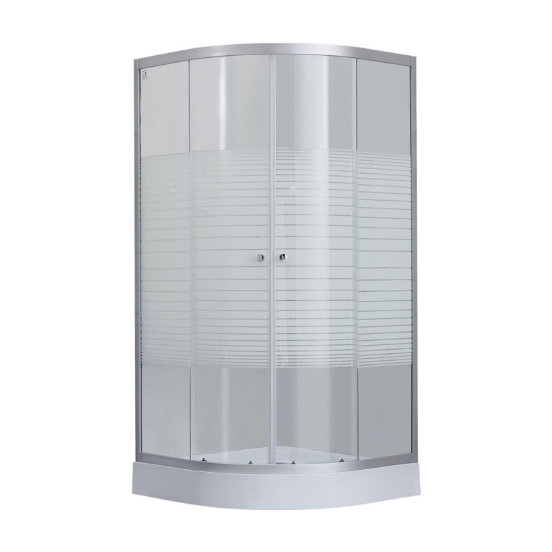 

Душова кабіна Lidz Wieza SC80x80.SAT.LOW.L Linie