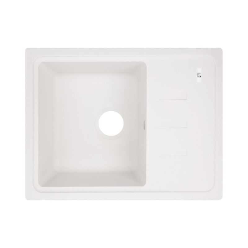 

Кухонна мийка Lidz 620x435/200 WHI-01 (LIDZWHI01620435200)