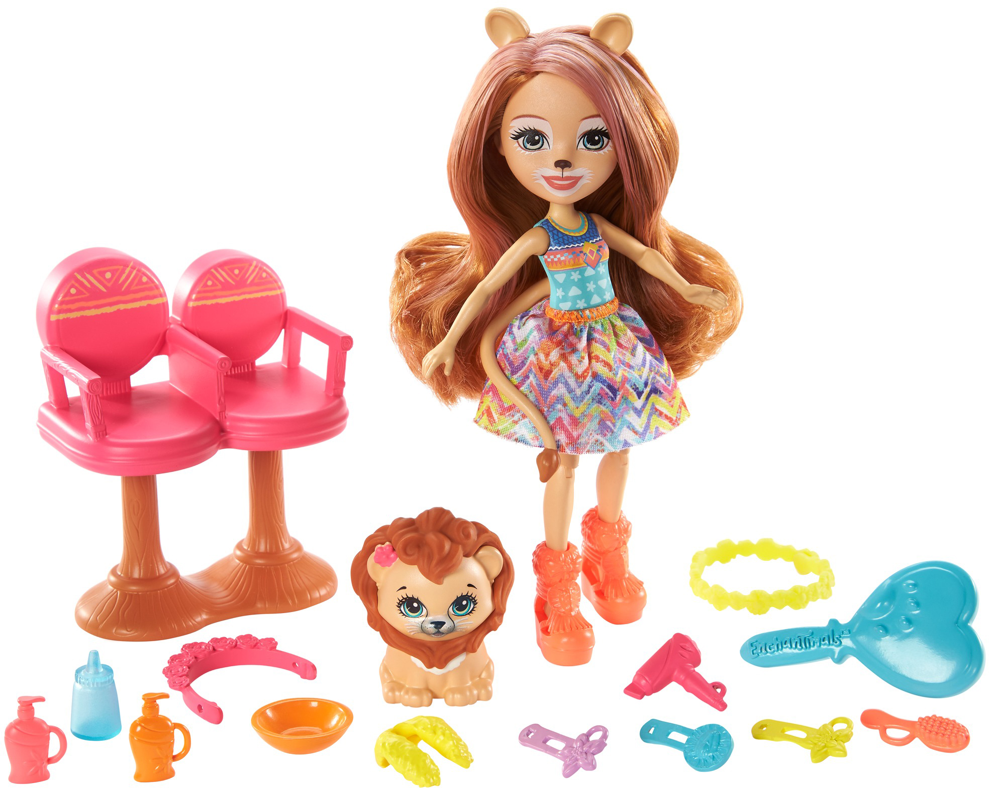 

Игровой набор Enchantimals Салон причесок (GTM29)