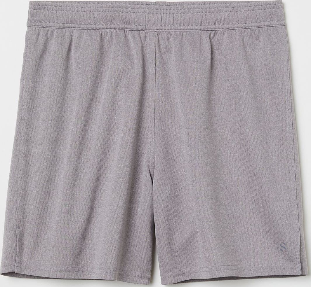 

Шорты H&M Sport 6537168RP21 S Серые