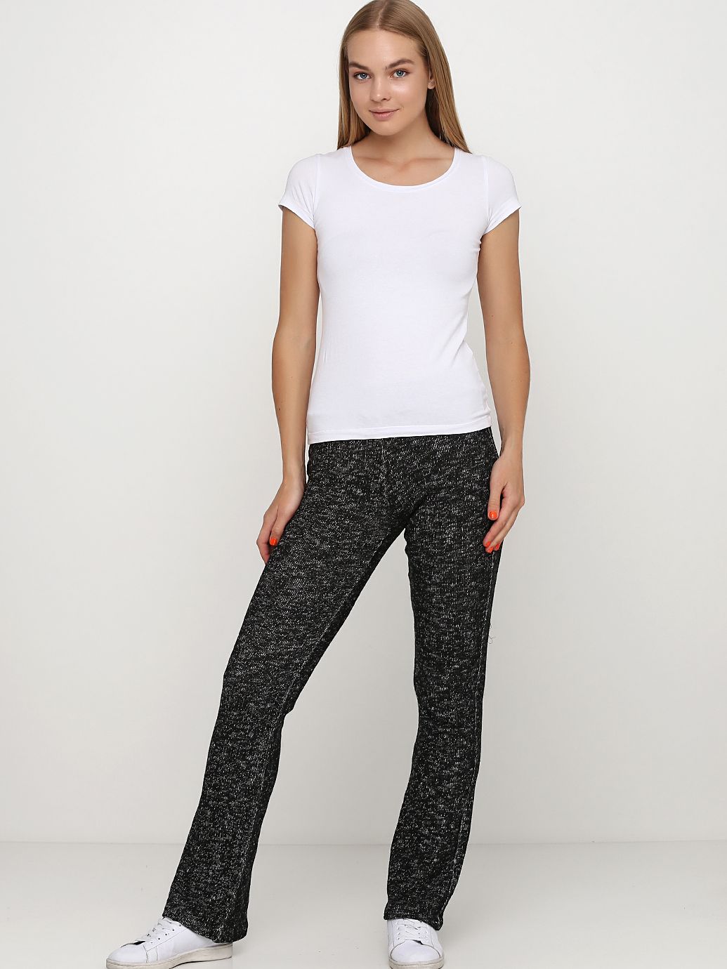 

Брюки H&M 14-3090_02  Черные с белым, Брюки H&M 14-3090_02 XS Черные с белым